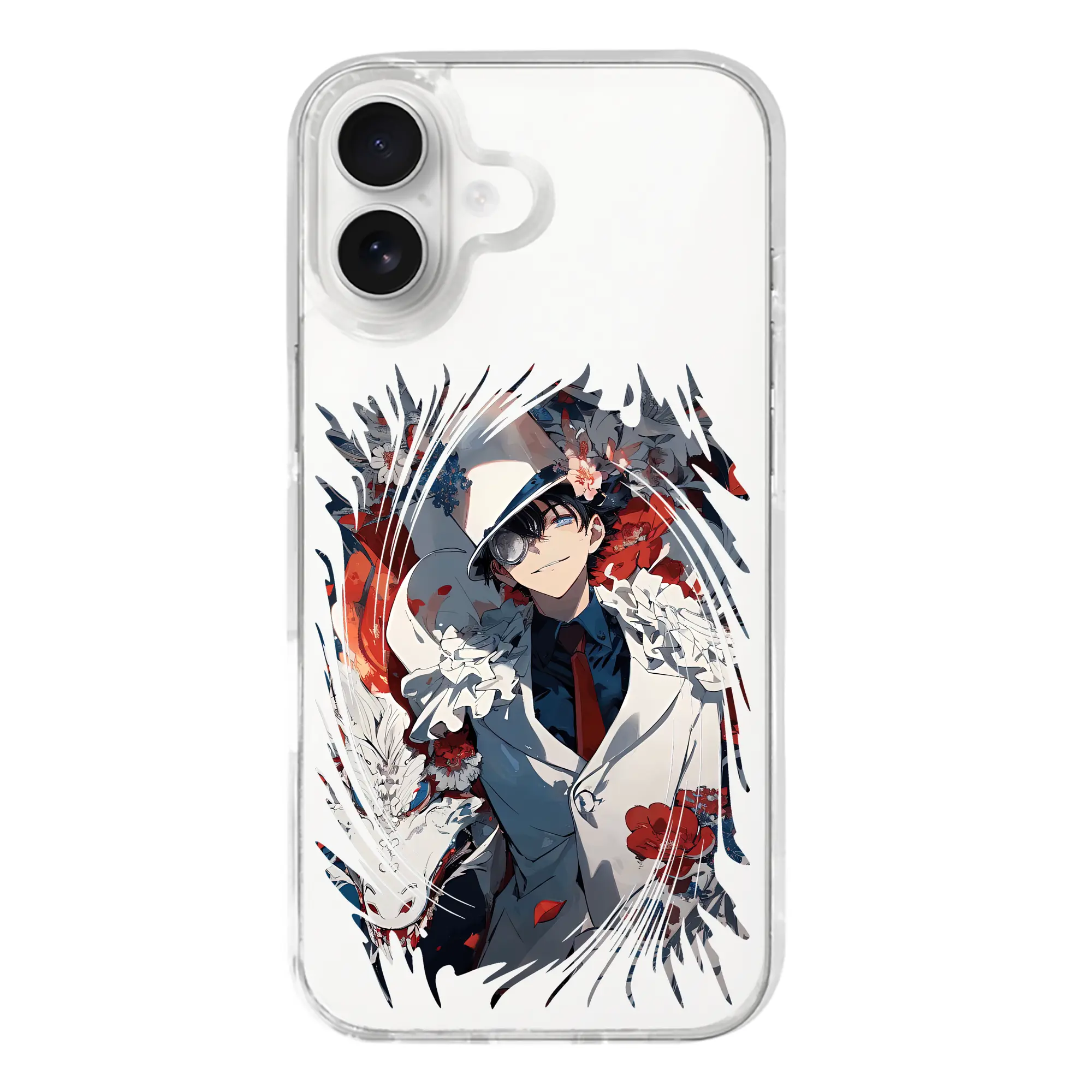 名探偵コナン グッズ 江戸川 コナン - iPhone 17シリーズ 透明スマホケース – 薄型・耐衝撃・精密フィット保護カバー